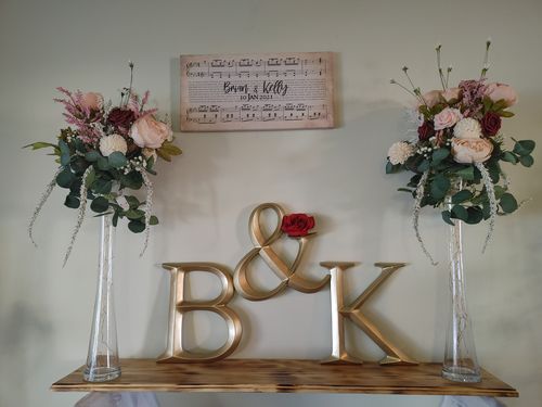 Customer photo review of Custom Couple Music Premium Canvas - Ready to Hang
