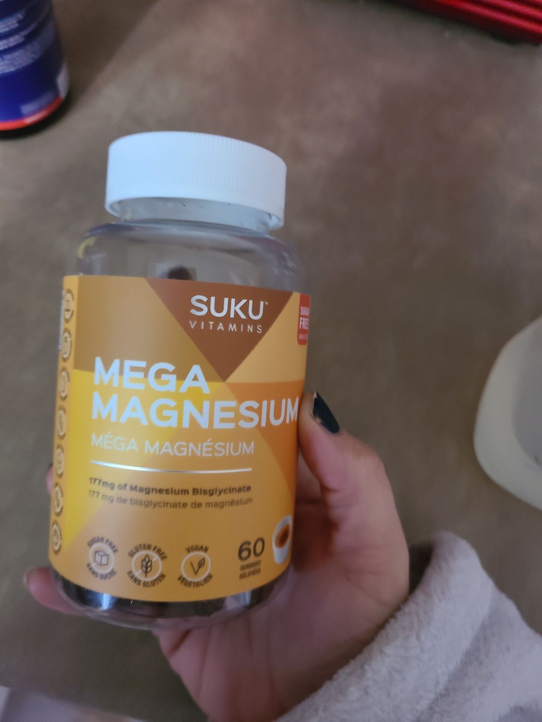 Customer photo review of Suku - Mega Magnesium 60 jujubes