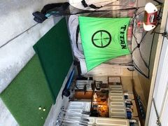 Customer photo review of TeeStrike Champ Golf Mat 4'x5'