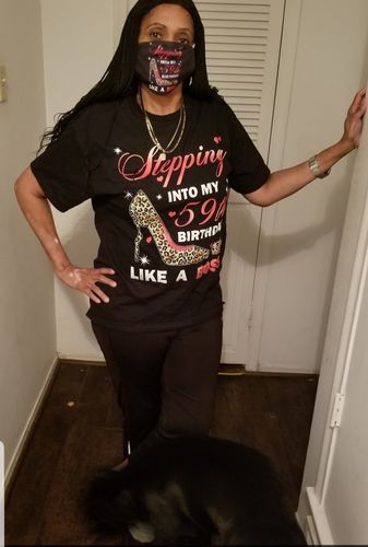 Customer photo review of Stepping Into My 59th Birthday