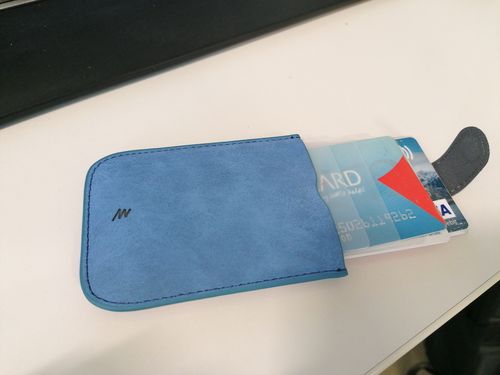 Customer photo review of Premium UltraSlim™ Wallet