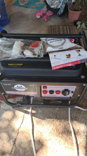 Customer photo review of Generador Soldador Tomahawk Power TWG120A