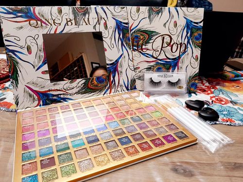 Customer photo review of Exotic Pop Palette