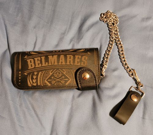 Customer photo review of Chain Wallet - Custom
