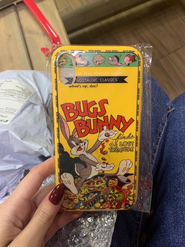 Customer photo review of BUGS BUNNY Yellow iPhone Case