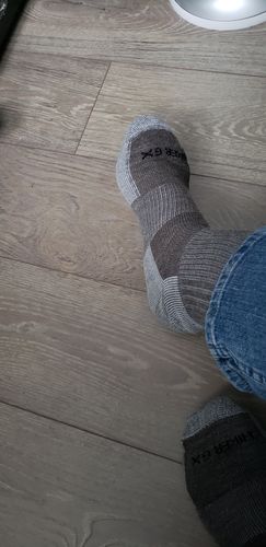 Customer photo review of J.B. Field's "Hiker GX" Merino Wool Hiking Sock