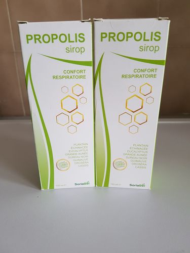 Customer photo review of SIROP DE PROPOLIS
