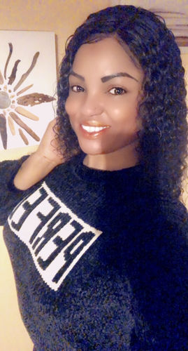 Customer photo review of Front lace 13x4"  | Deep Wave