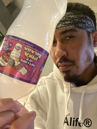 Customer photo review of Exotic Pop Desto Dubb That’s A Awful Lot of Pina Colada