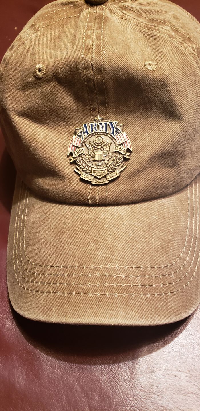 Customer photo review of US Army Veteran's Day Pin