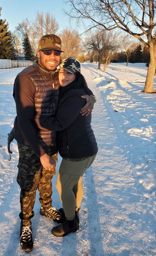 Customer photo review of Era Cargo Pocket Leggings