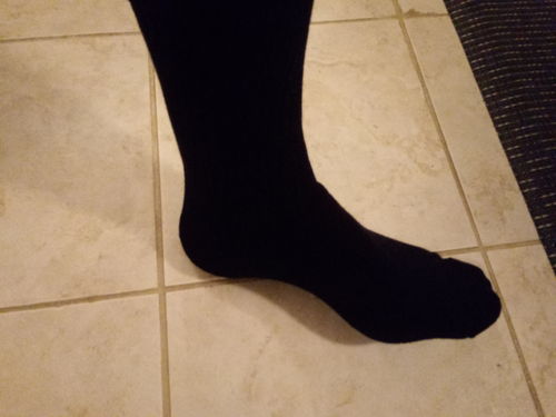 Customer photo review of J.B. Field's Plain Cotton Crew (Large)