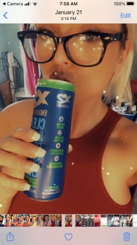 Customer photo review of X2 ENDURANCE™ Natural Energy Drink - Raspberry