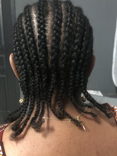 Customer photo review of Good Hair Vitamins - Abonnement 3 mois 10% (Livré chaque 3 Mois)