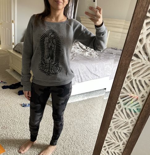 Customer photo review of Virgen Protection Sweatshirt