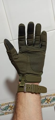 Customer photo review of NaturVibes Taktische Outdoor-Handschuhe