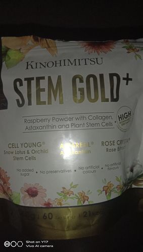 Customer photo review of Stem Gold+ 180g x 2 [Free Stem Gold+ 5's]