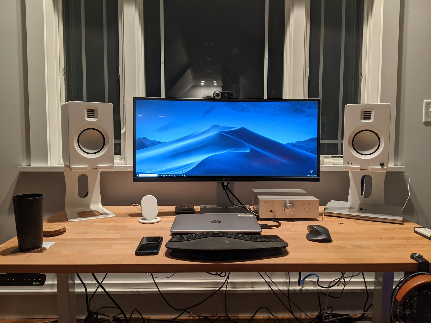 Customer photo review of SOUNDRISE PRO Studio Monitor Stands 9" | Made in USA | Pair