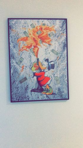 Customer photo review of "Raining dollars" - limitée à 150 exemplaires