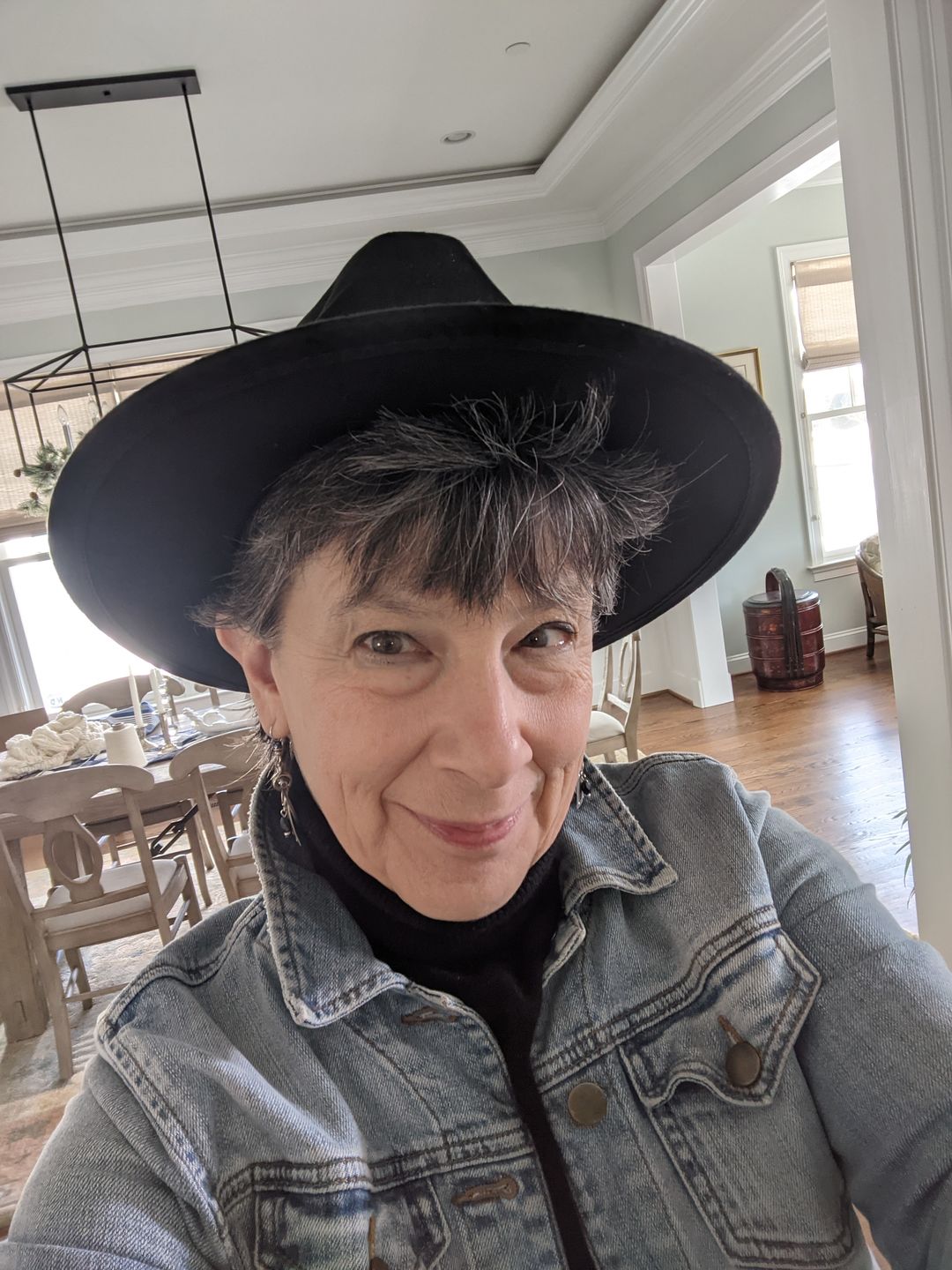 Customer photo review of Wide Brim Hat