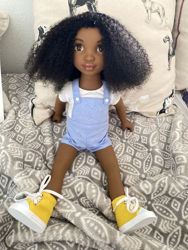 Customer photo review of Healthy Roots Doll: Zoe