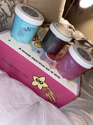 Customer photo review of Monthly Slime Box Subscription - Save 60%!
