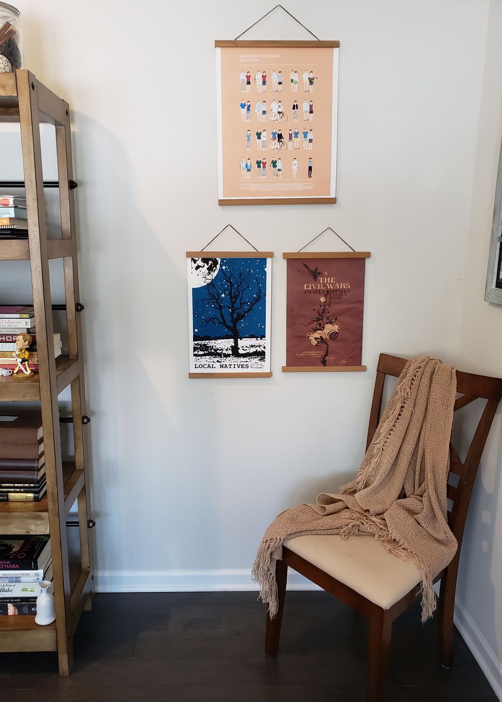 Customer photo review of Call Me By Your Name Poster, Oliver and Elio 80s fashion minimal print LGBT