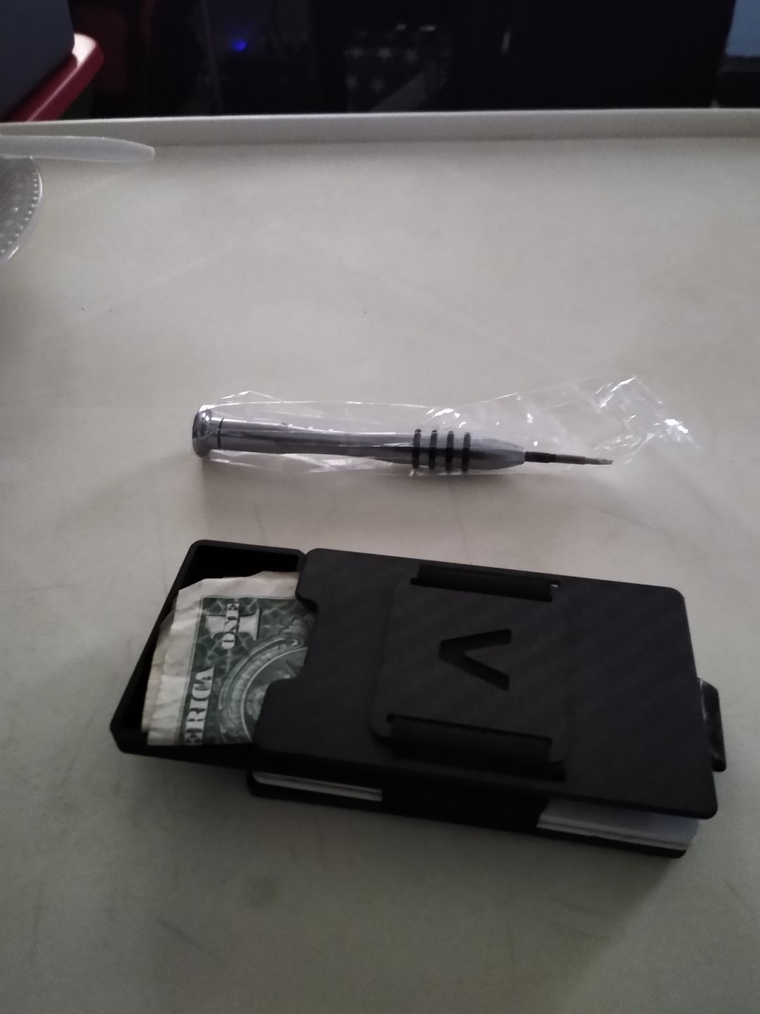 Customer photo review of Coin Compartments