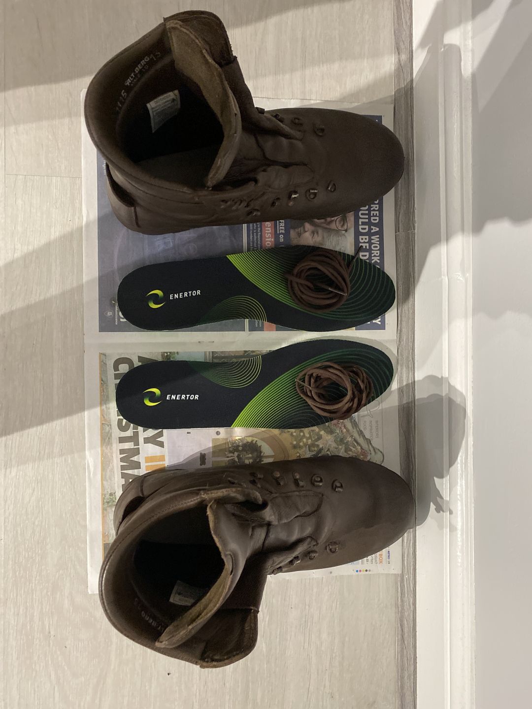 Customer photo review of Walking insoles