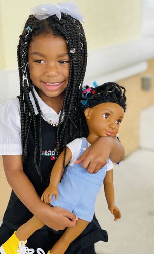 Customer photo review of Healthy Roots Doll: Zoe