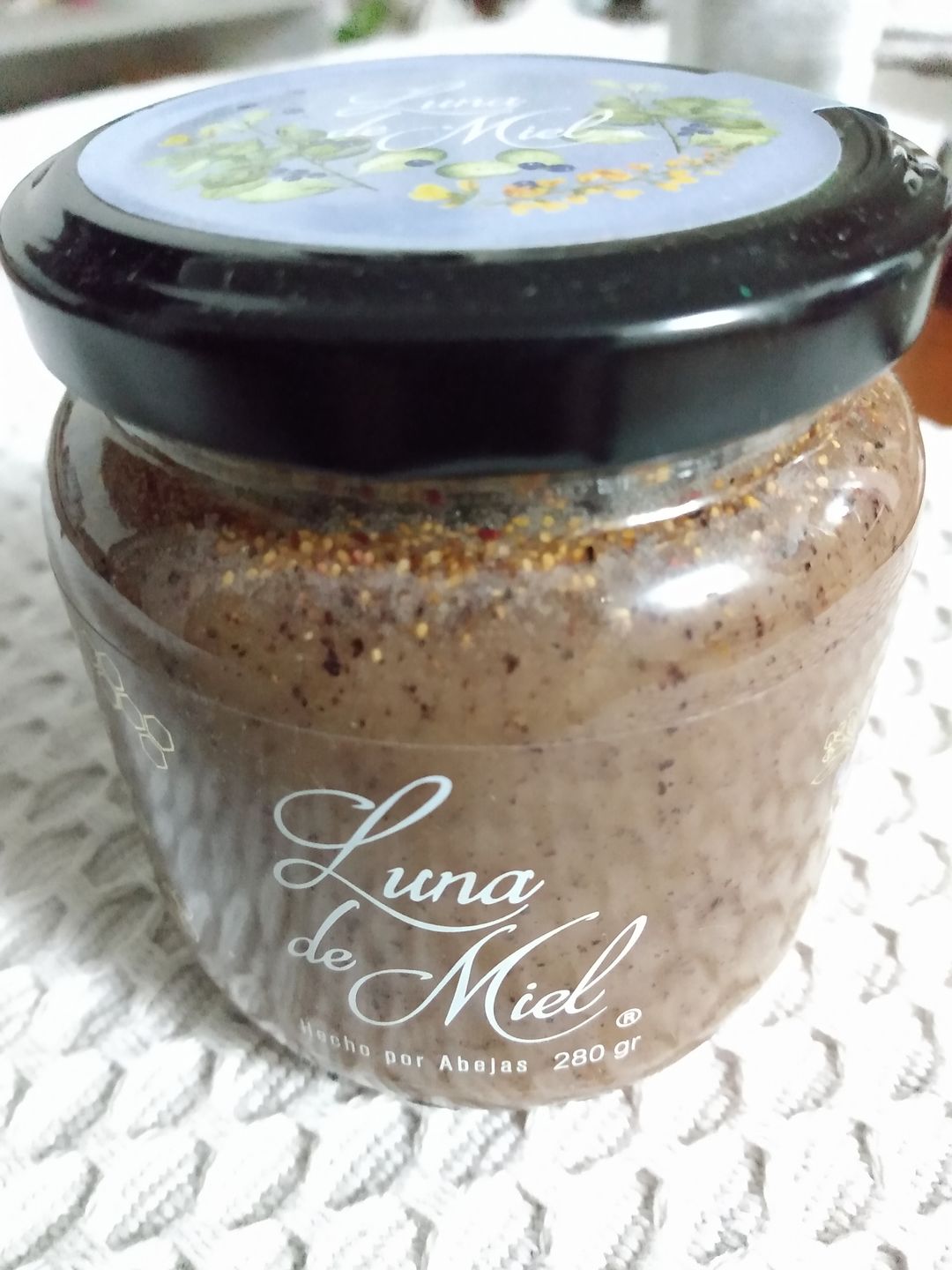 Customer photo review of Miel Cremada con arándanos