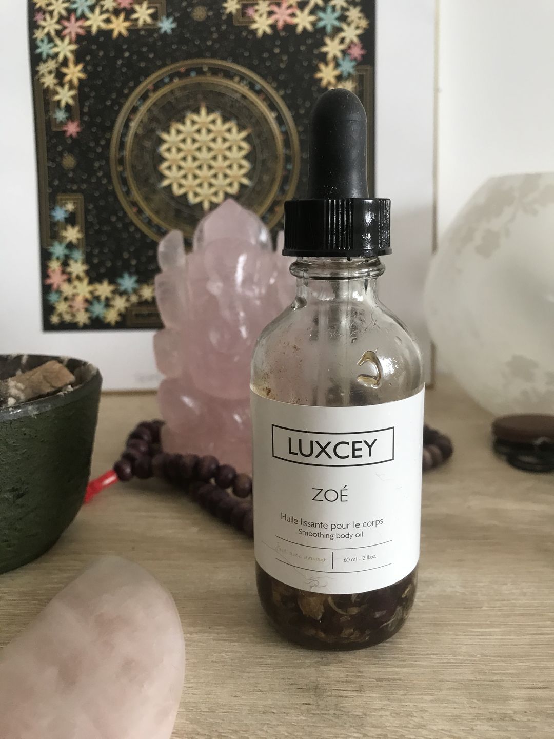 Customer photo review of Zoé - Smoothing Body Oil
