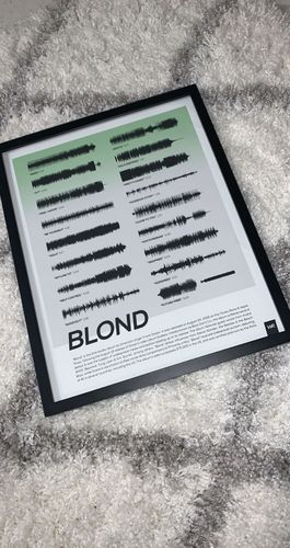 Customer photo review of "Blond" by Frank Ocean