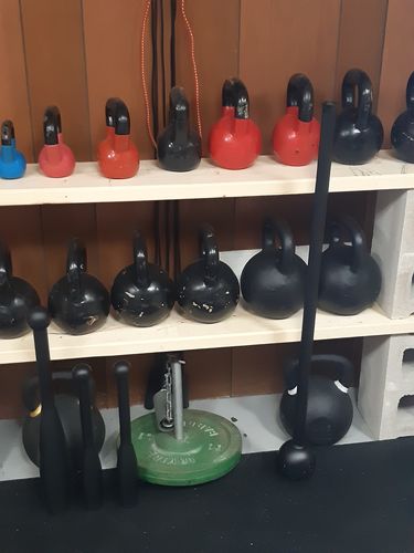 Customer photo review of 15lb Steel Mace a.k.a Macebell