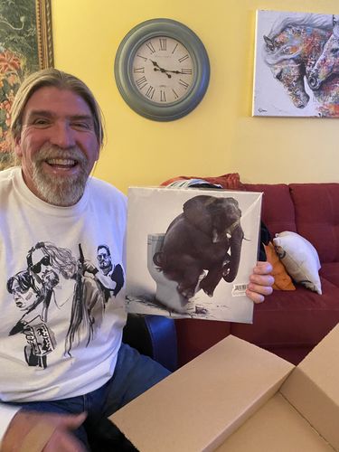 Customer photo review of Lebowski Art Long Sleeve