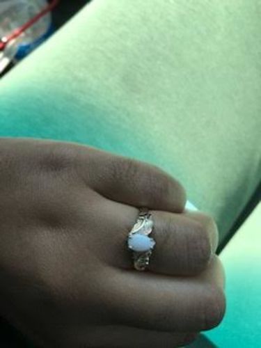 Customer photo review of Sparkling Opal Black Hills Gold Ring II
