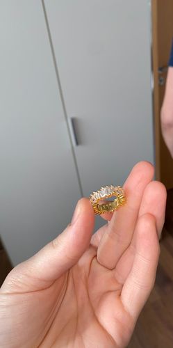Customer photo review of Poppy Ring Gold I 925 Sterling Silber