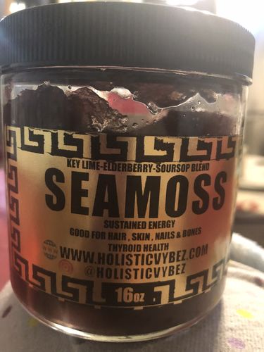 Customer photo review of Elderberry and Soursop Infused Sea Moss Gel