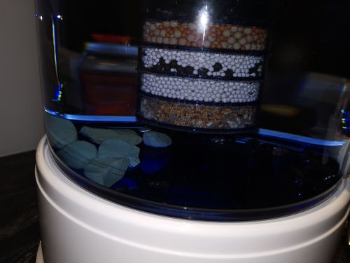 Customer photo review of MAUNAWAI Klinoptilolith-Zeolith Steine (300g)