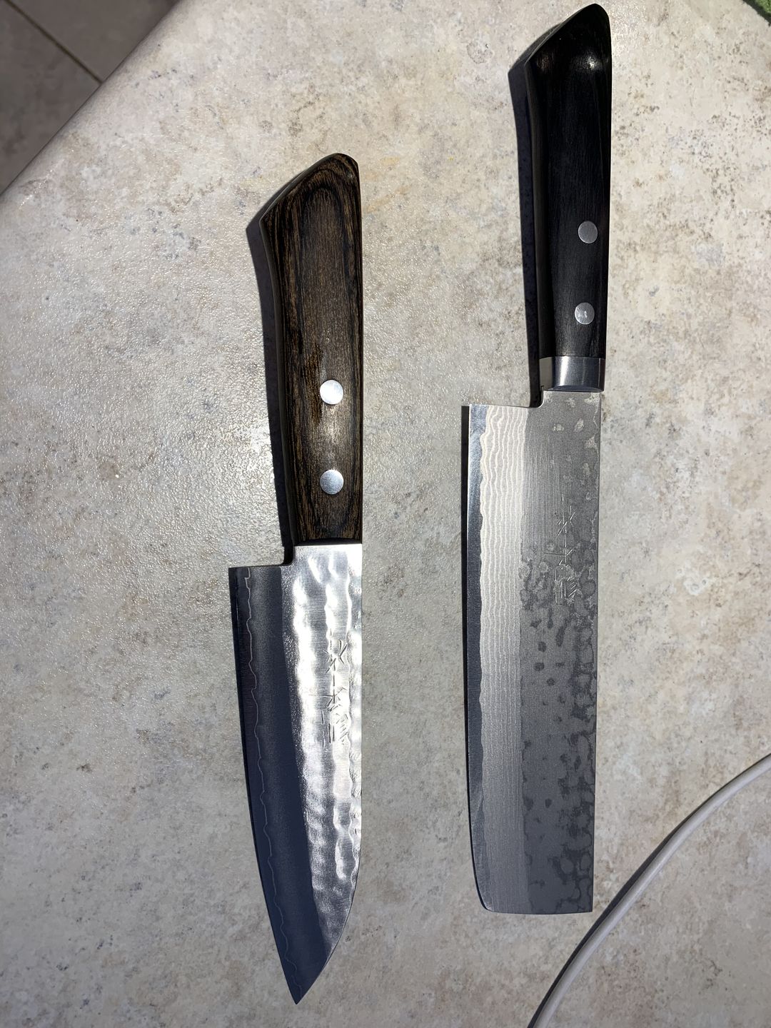 Customer photo review of Masutani Tsuchime Petty 135 mm
