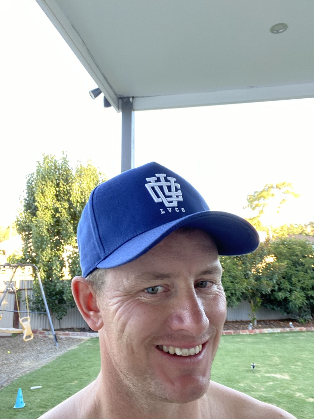 Customer photo review of Royal Blue  A-Frame LVCO Snapback