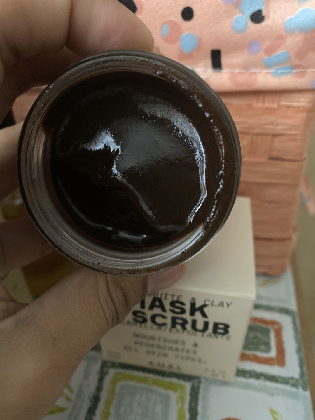Customer photo review of Mask & Scrub / Mascarilla - Exfoliante de Tepezcohuite
