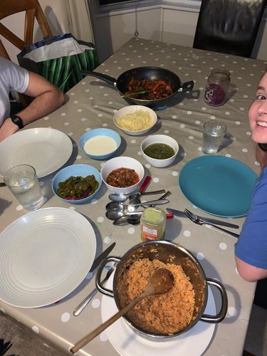 Customer photo review of Boojum Chicken Fajita Meal Kit For 4 People