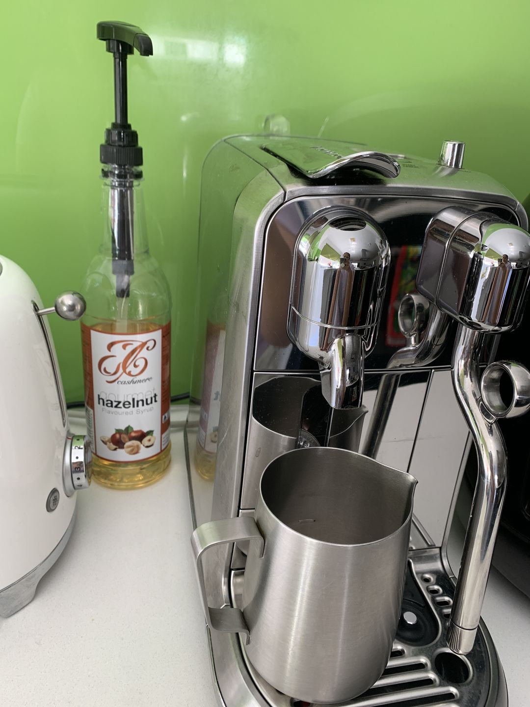 Customer photo review of Syrup Pump for 750mL Bottle