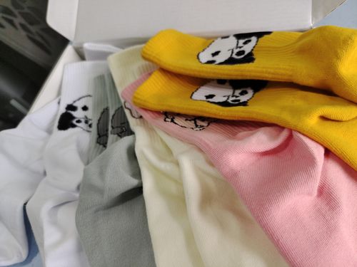 Customer photo review of Witty Socks™ Pipi Collection | Handmade