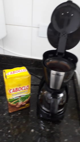 Customer photo review of Cesta Básica Família Premium