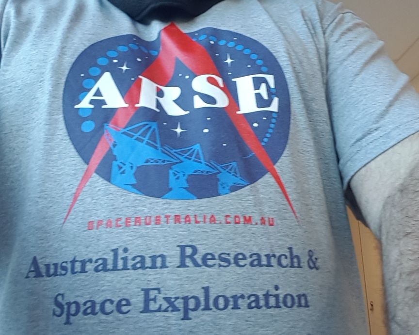 Customer photo review of Launch Tee - Grey