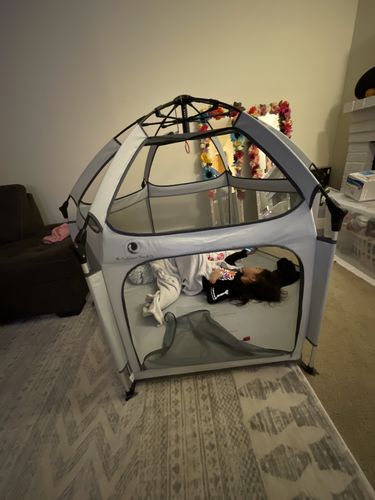 Customer photo review of Pop N' Go® Playpen