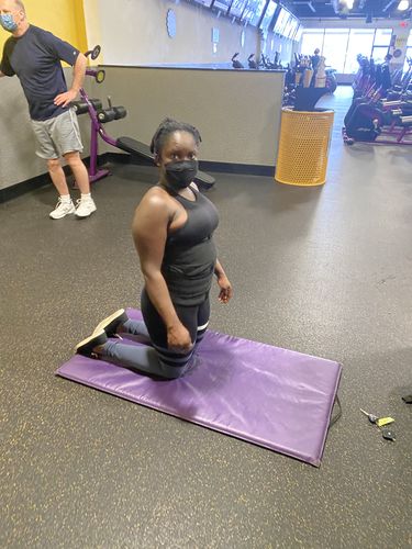 Customer photo review of LUX LATEX DOUBLE ABDOMINAL BELT