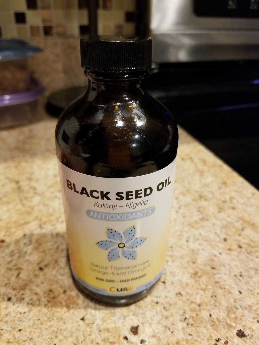 Customer photo review of Black Seed Oil - 8oz Glass Bottle  15.00% Off Auto renew